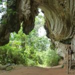 Überhangsituation in Topes de Collantes